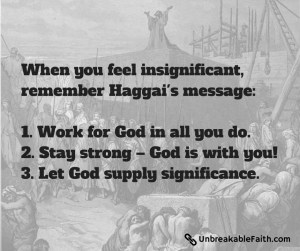 Remember Haggai